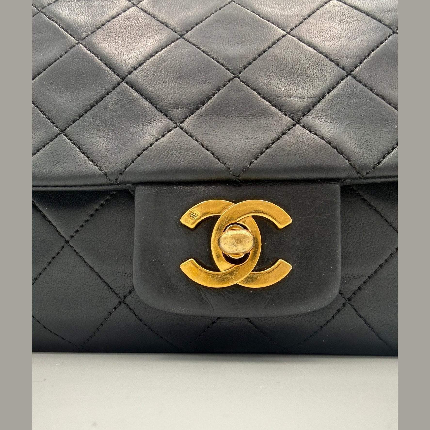 Chanel CHANEL Timeless Classic with Removable Pouch Handbag