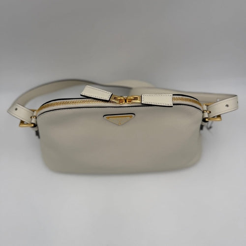 Prada PRADA Bauletto BOWLING in Leather Handbag