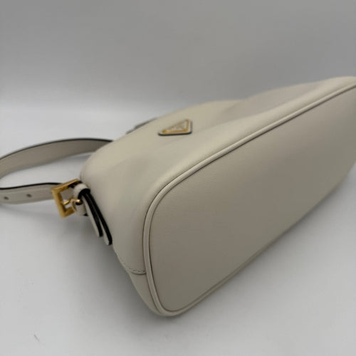Prada PRADA Bauletto BOWLING in Leather Handbag