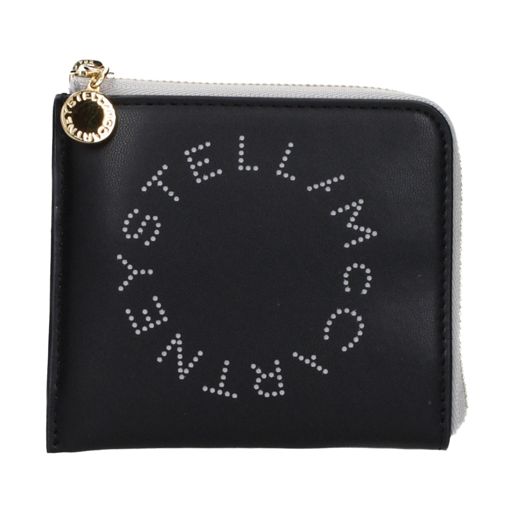 Stella McCartney Black Leather Wallet