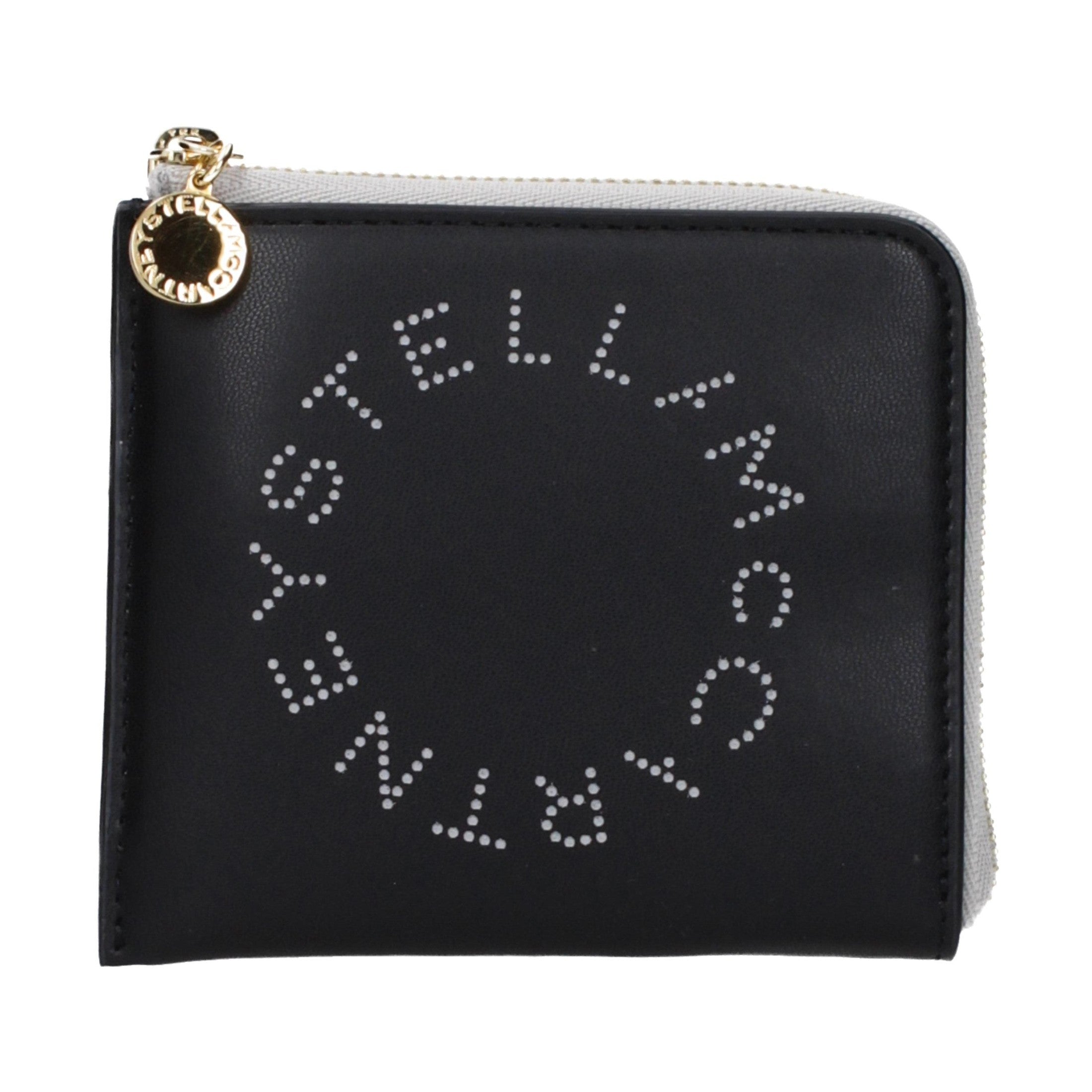 Stella McCartney Black Leather Wallet