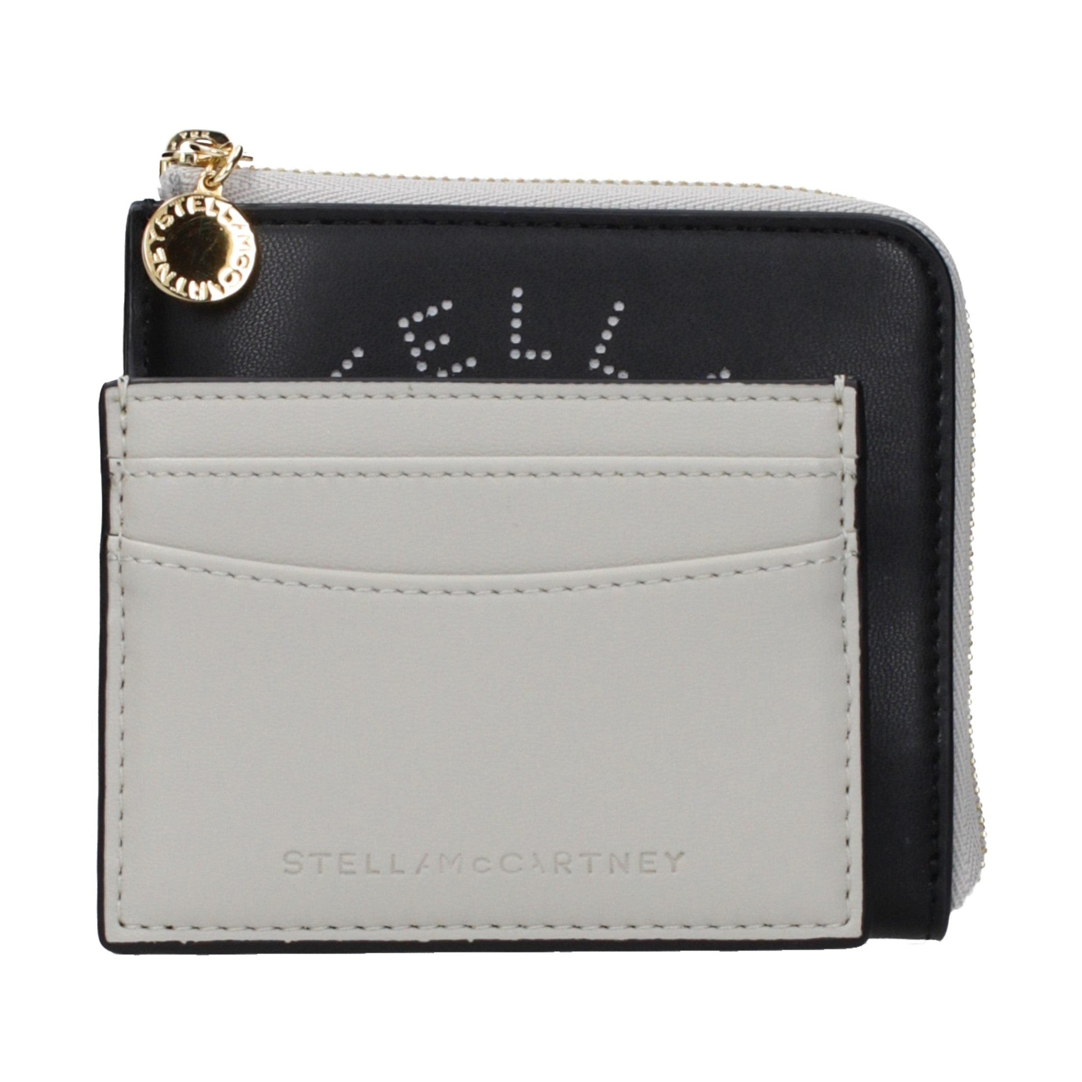Stella McCartney Black Leather Wallet