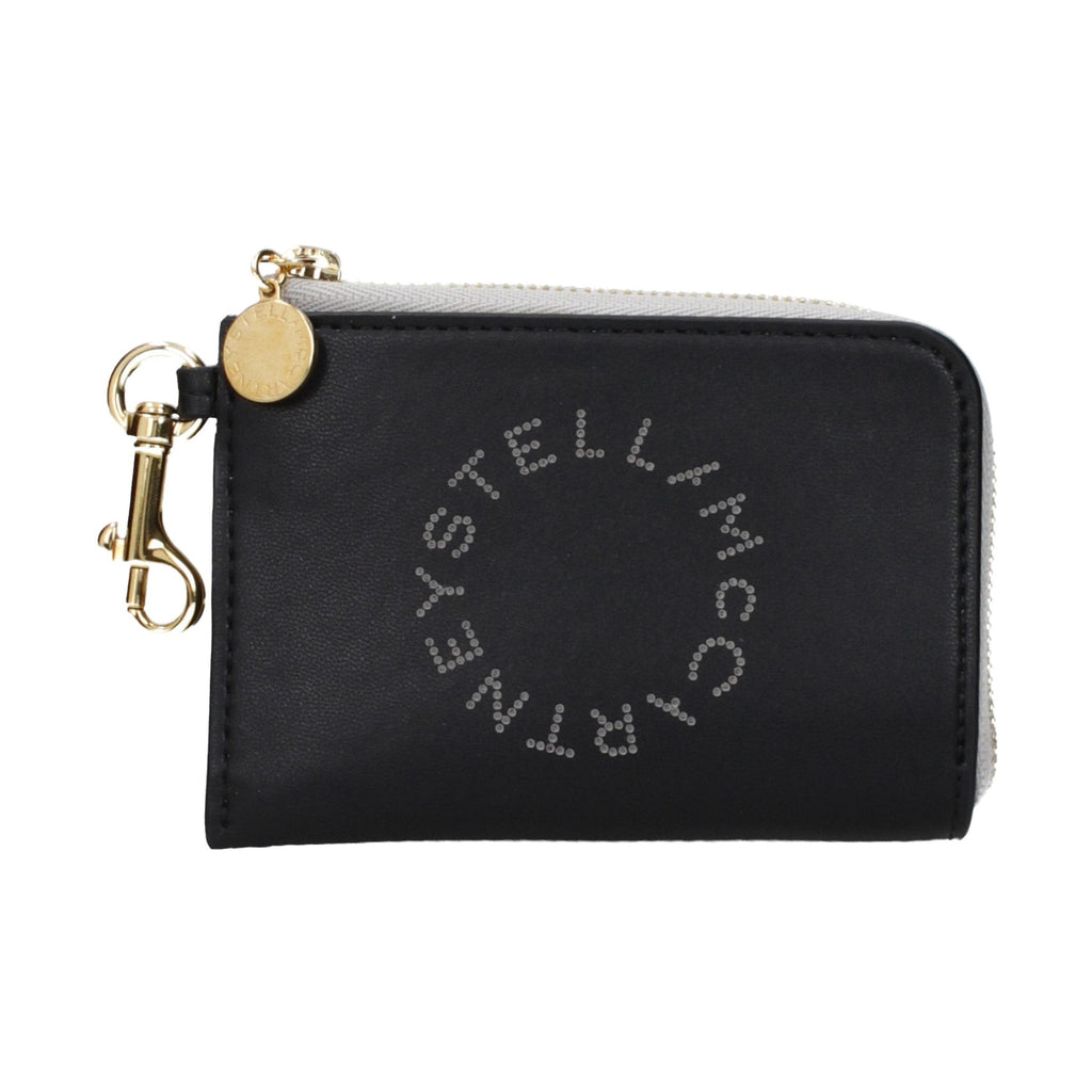Stella McCartney Black Leather Wallet