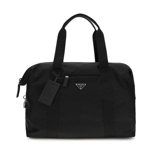 Prada Black Recycled Polyamide Luggage And Travel