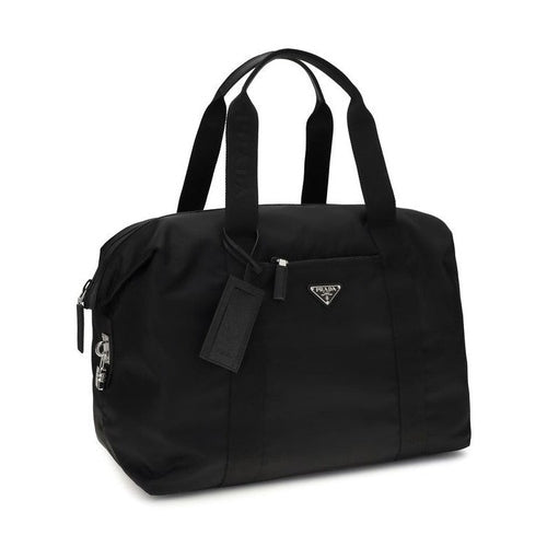 Prada Black Recycled Polyamide Luggage And Travel