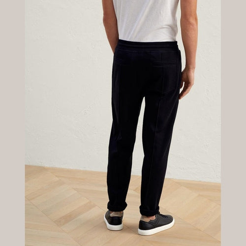 Brunello Cucinelli Black Cotton Joggers (Workout Pants)