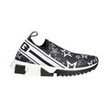 Dolce & Gabbana Black Stars Logo SORRENTO Sneakers Shoes