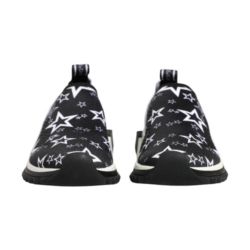 Dolce & Gabbana Black Stars Logo SORRENTO Sneakers Shoes