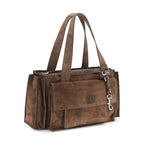 Miu Miu Brown Calf Leather Bos Taurus Shoulder Bag