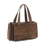 Miu Miu Brown Calf Leather Bos Taurus Shoulder Bag
