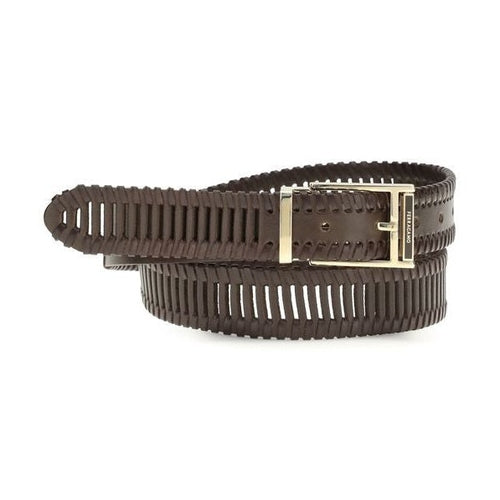 Ferragamo Brown Calf Leather Bos Taurus Regular Belt