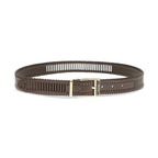 Ferragamo Brown Calf Leather Bos Taurus Regular Belt