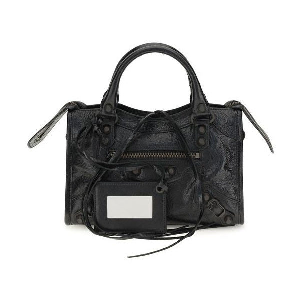 Balenciaga Black Lamb Leather Shoulder Bag