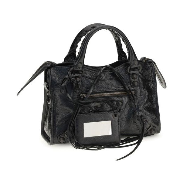Balenciaga Black Lamb Leather Shoulder Bag