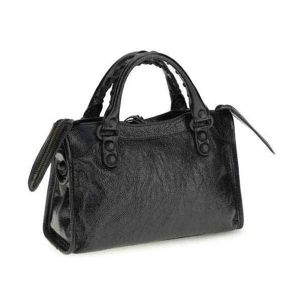 Balenciaga Black Lamb Leather Shoulder Bag