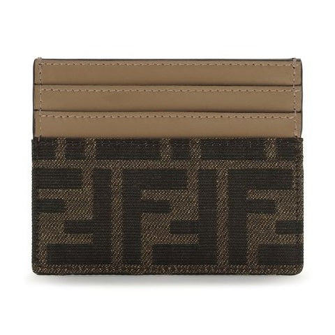 Fendi Brown Polyester Wallet