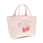 Ganni Multicolor Recycled Polyester Shoulder Bag
