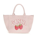 Ganni Multicolor Recycled Polyester Shoulder Bag