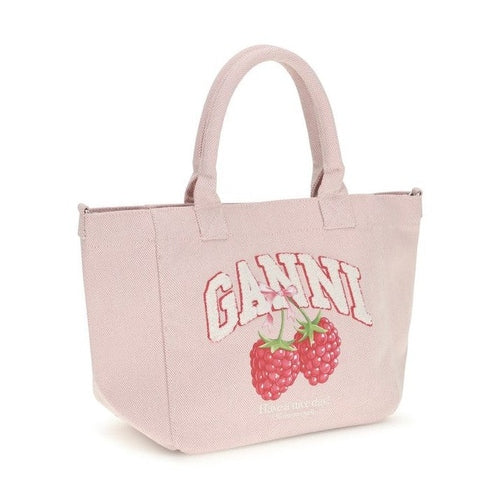 Ganni Multicolor Recycled Polyester Shoulder Bag