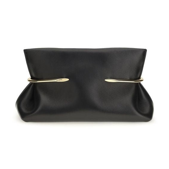 Givenchy Black Napa Leather / Calf Bos Taurus Clutch Bag