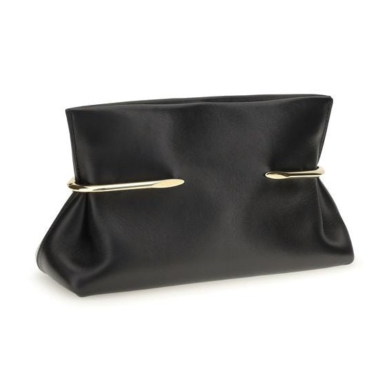 Givenchy Black Napa Leather / Calf Bos Taurus Clutch Bag