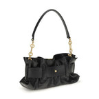 Balmain Black Calf Leather Bos Taurus Shoulder Bag