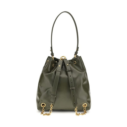 Balmain Bicolor Calf Leather Bos Taurus Backpack