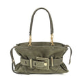 Balmain Bicolor Calf Leather Bos Taurus Handbag