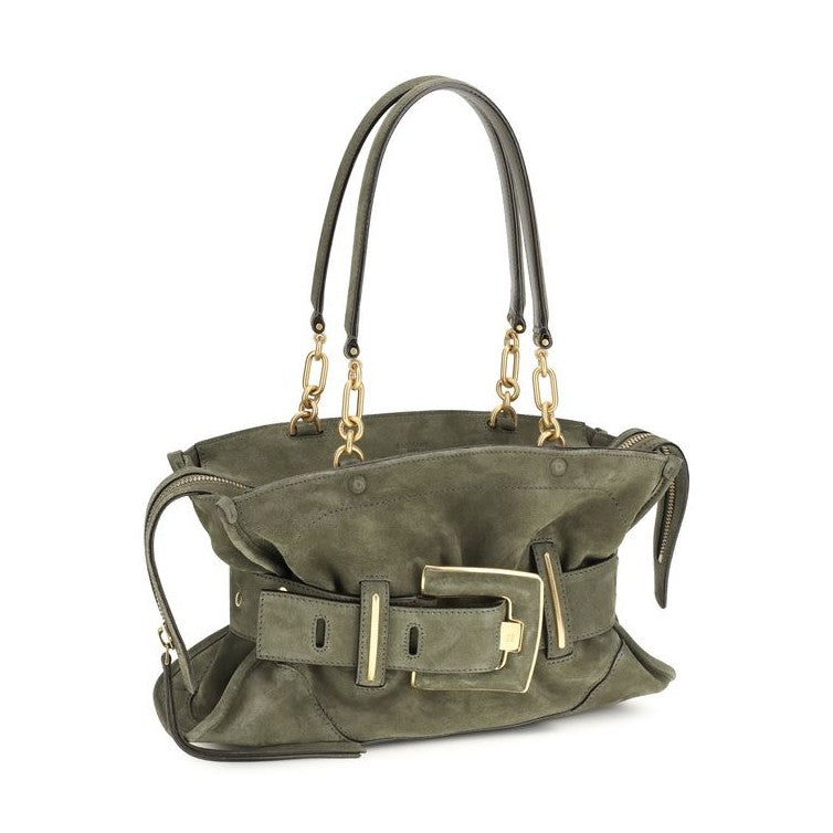Balmain Bicolor Calf Leather Bos Taurus Handbag