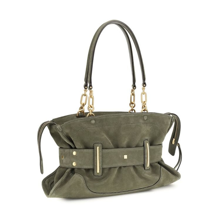 Balmain Bicolor Calf Leather Bos Taurus Handbag