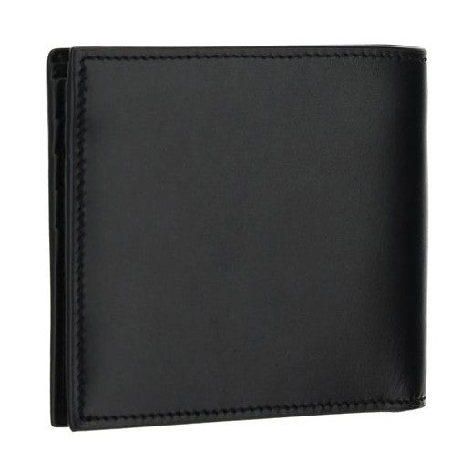 Saint Laurent Black Calf Leather Bos Taurus Wallet