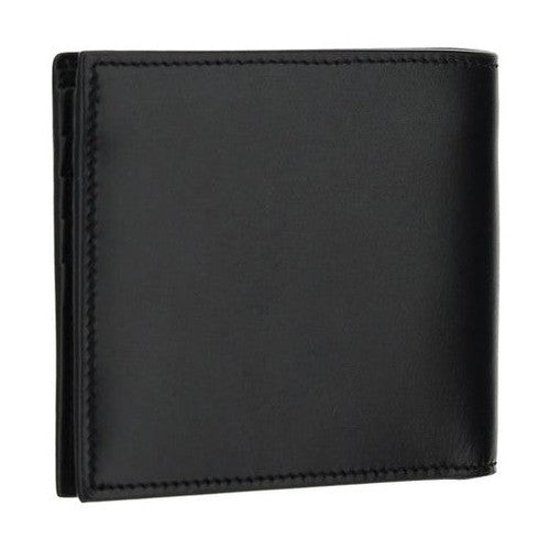 Saint Laurent Black Calf Leather Bos Taurus Wallet