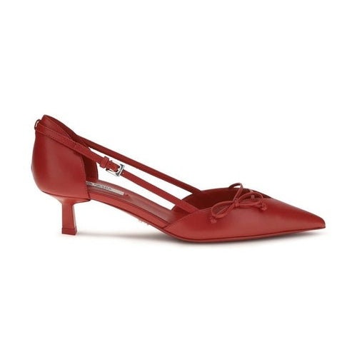Prada Multicolor Goatskin High Heel Pumps
