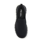 Prada Black Fabric Sneakers