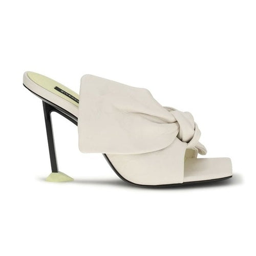 Givenchy White Lamb Ovis Aries Aries Mules