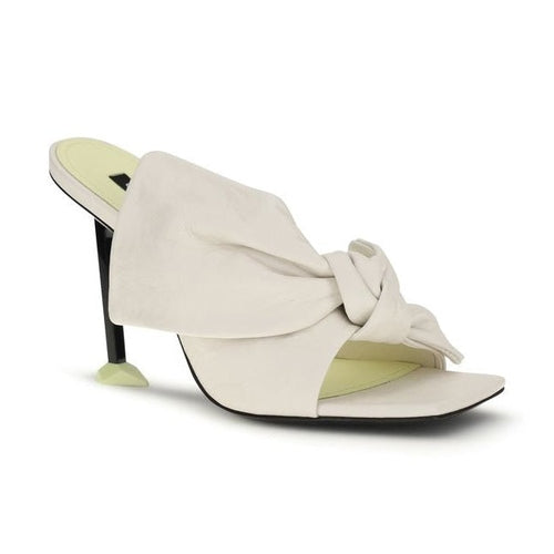 Givenchy White Lamb Ovis Aries Aries Mules