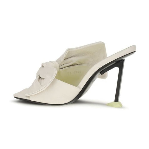 Givenchy White Lamb Ovis Aries Aries Mules