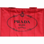 Prada Canapa Mini Canvas Tote