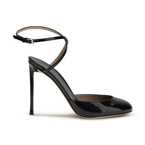 Tom Ford Black Calf Leather Bos Taurus High Heel Pumps