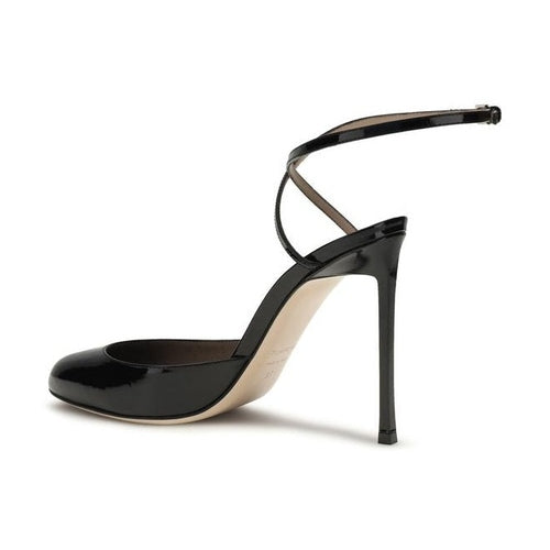 Tom Ford Black Calf Leather Bos Taurus High Heel Pumps