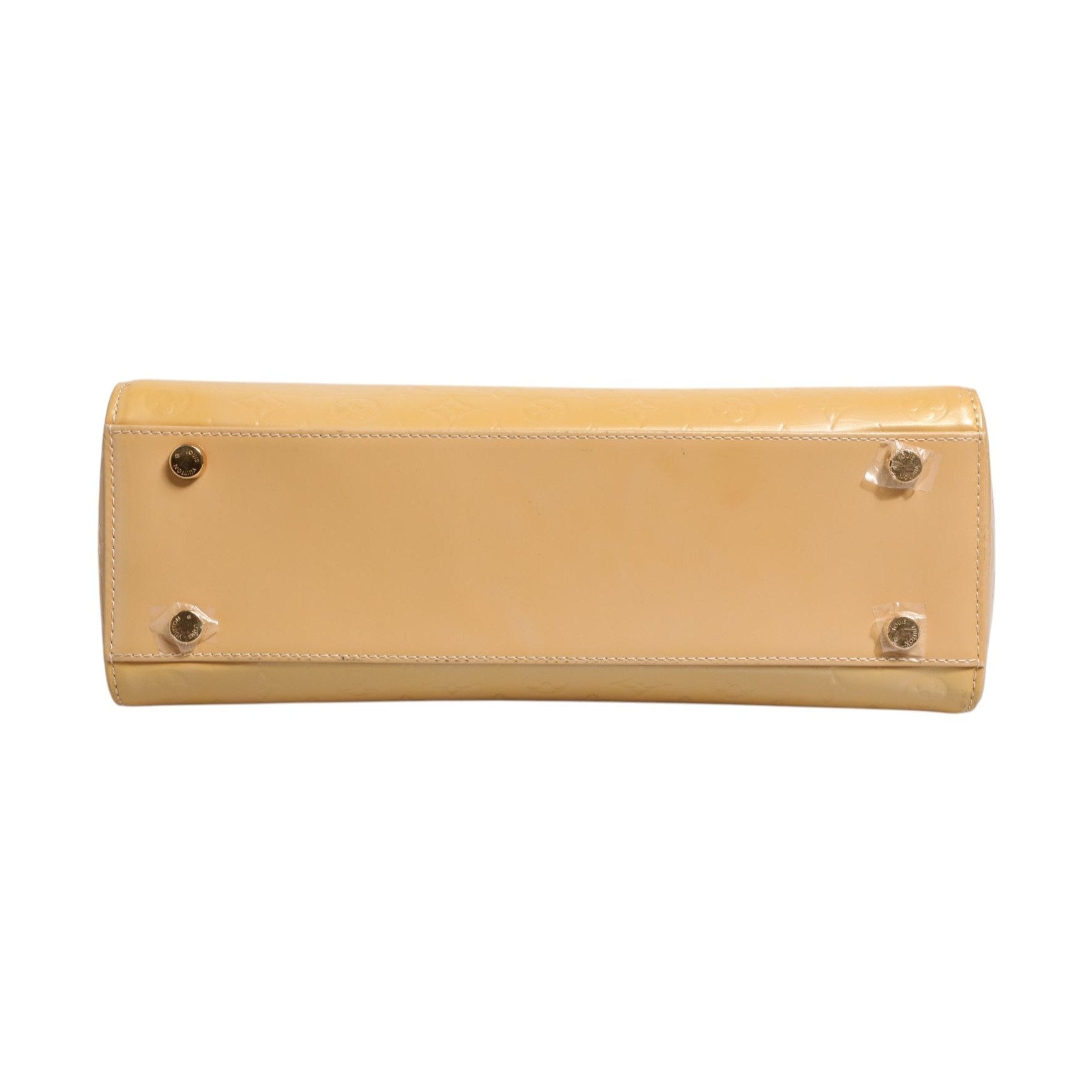 Louis Vuitton Monogram Vernis Brea MM Beige Poudre