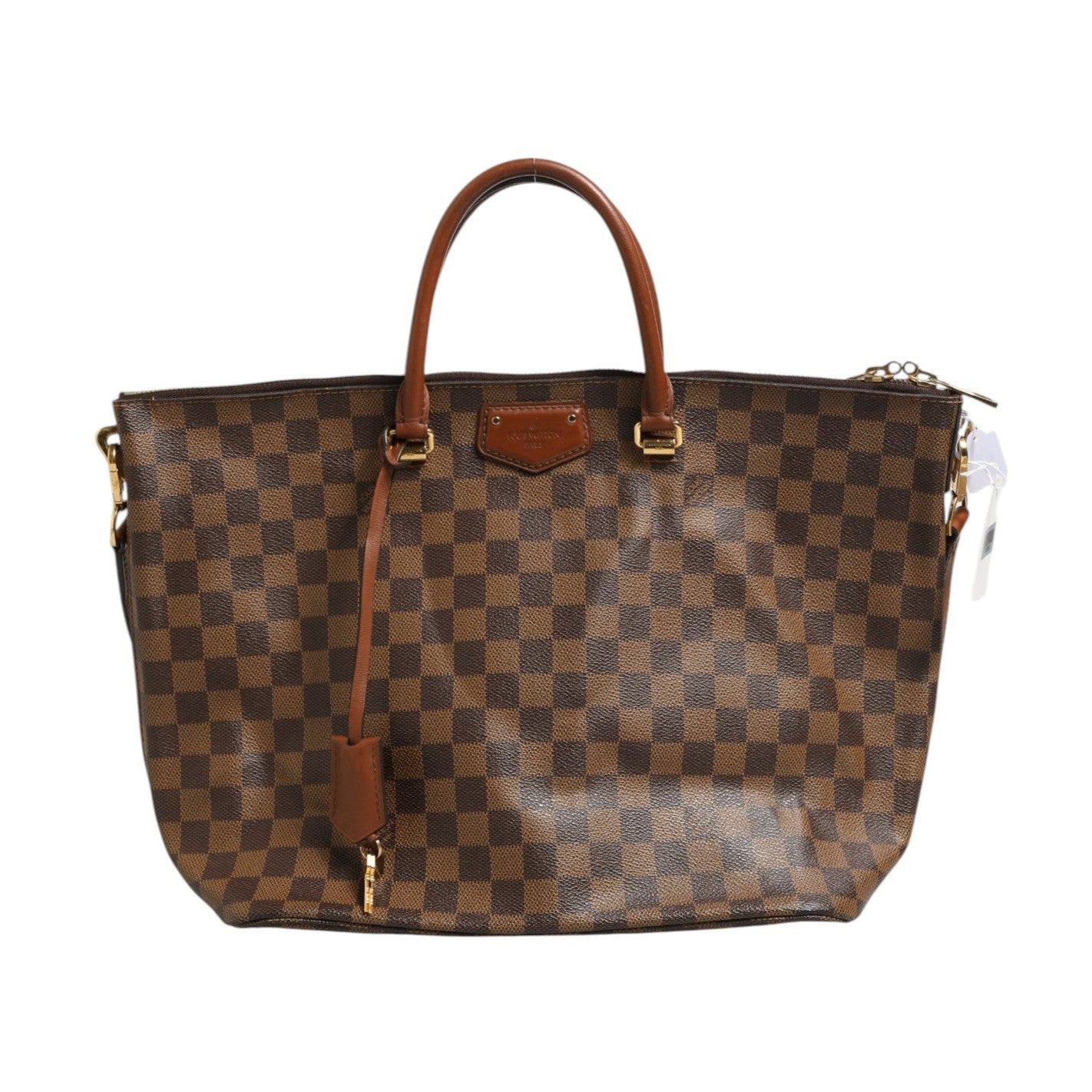 Louis Vuitton Damier Ebene Belmont Tote Bag