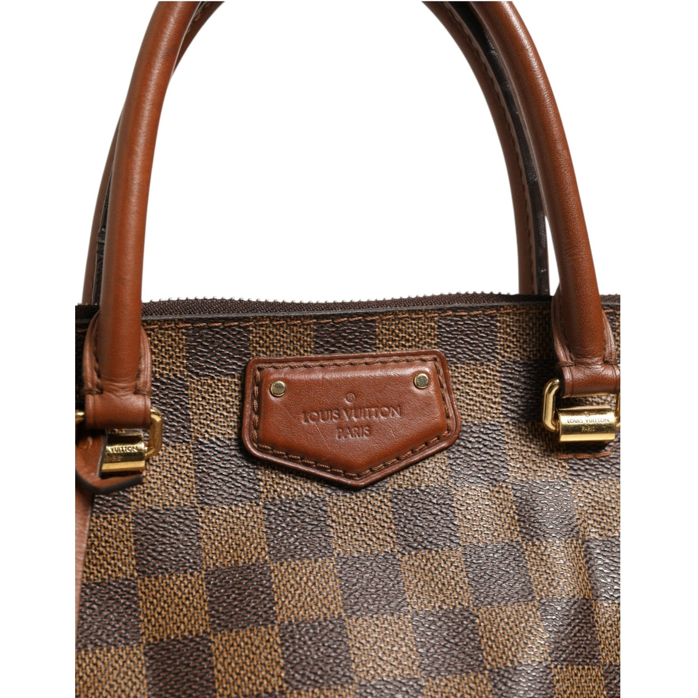 Louis Vuitton Damier Ebene Belmont Tote Bag
