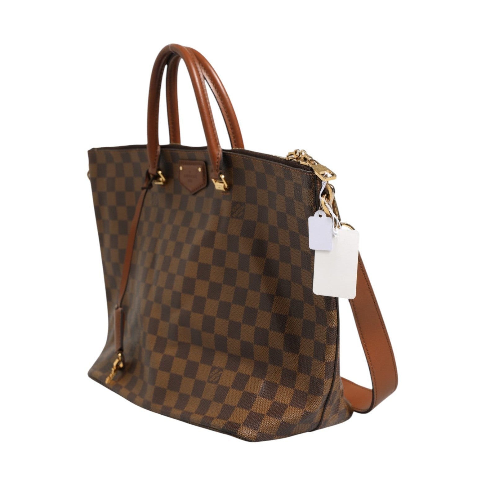Louis Vuitton Damier Ebene Belmont Tote Bag