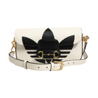 Gucci x Adidas Horsebit 1955 Shoulder Bag Black/White