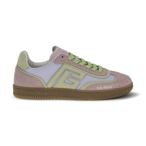 Balmain Multicolor Calf Leather Bos Taurus Athletic Sneakers