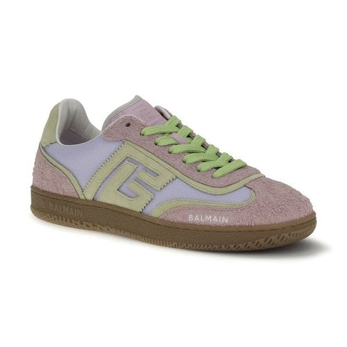 Balmain Multicolor Calf Leather Bos Taurus Athletic Sneakers