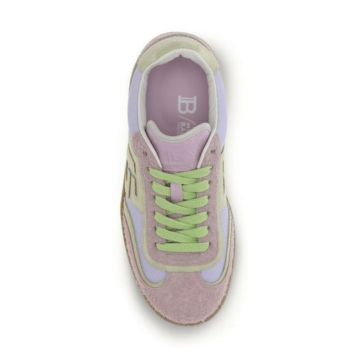 Balmain Multicolor Calf Leather Bos Taurus Athletic Sneakers