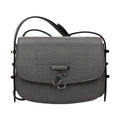 Jimmy Choo Gray Leather Shoulder Bag