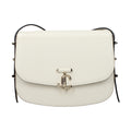 Jimmy Choo White Leather Crossbody Bag